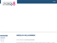 Tablet Screenshot of immo8.de